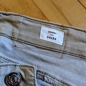 Pacsun Skinny Jean / Tan / 34x34